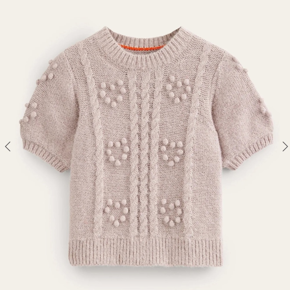 NWT - Boden Fluffy Valentine Sweater